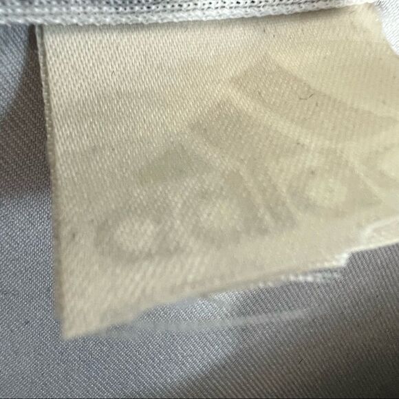 ADIDAS Grey Graphic Light Weight Zip Up Jacket Size Medium - Picture 8 of 9